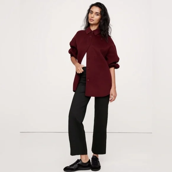 NWT Banana Republic Straightt Everywhere Black Ponte Ankle Pants Size Sm… - Picture 4 of 10